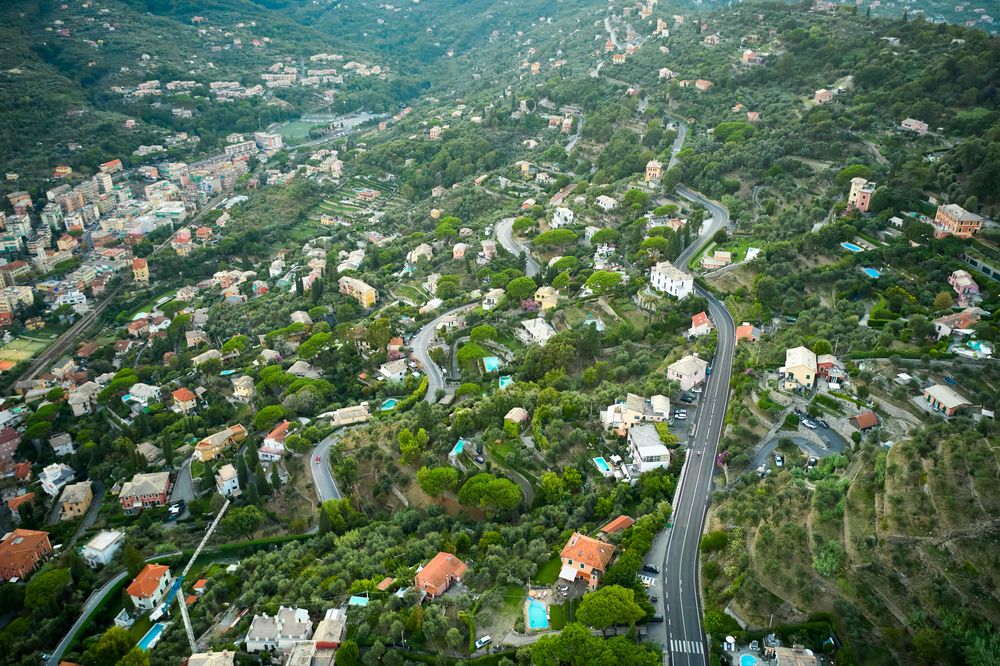 Aerial View Of Santa Margherita Ligure